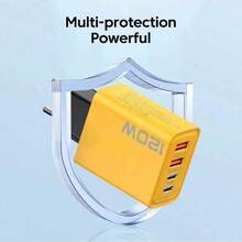 Cargador USB Tipo C De 120W Y 4 Puertos Cargador Rápido De Pared Para Teléfono - Tipo de Enchufe A USA (110-127V) - Ver 8