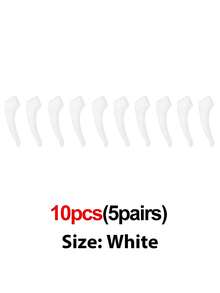 5/10pcs Silicone Ear Hook Anti-Slip Glasses Leg Ear Sleeve Bracket Fastener Fashion Glasses Accessories Grip Anti-Fall Eyewear Holder Body Care For Travel,Outdoor,Sport,Office,School,Belt,Glasses