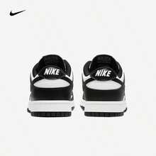 1 双 Nike Dunk Low Panda 休闲运动鞋，经典运动风格，耐用轻便，女式低帮滑板鞋 DD1503-101 - 黑與白 - 查看 5