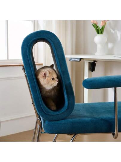 Walhai Appearance er Armchair Pet Friendly Armchair, Provides Sanctuary Cats Small Dogs, Anti Cat Scratch Fabric, Single Sofa, TV Stoel Living Room view 6