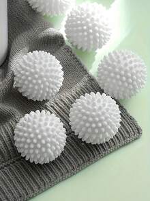 20/12/10/6/3/1 quả bóng loại bỏ lông thú cưng có thể tái sử dụng cho máy giặt, bóng sấy, dụng cụ loại bỏ lông dễ thương cho chủ nuôi chó và mèo, loại bỏ lông/xơ vải khỏi quần áo giặt - Nhiều màu - Xem 5