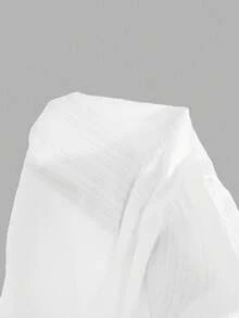 Falda casual de vacaciones de torta de varias capas de las mujeres, adecuada para la falda blanca en capas de verano Falda blanca larga Falda de cordón Falda de verano Vestido chic - blanco - Ver 5