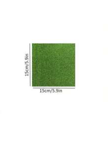 1pc Artificial Moss Fake Grass Mat Terrarium Decor, Home Decoration, Pet Play Mat