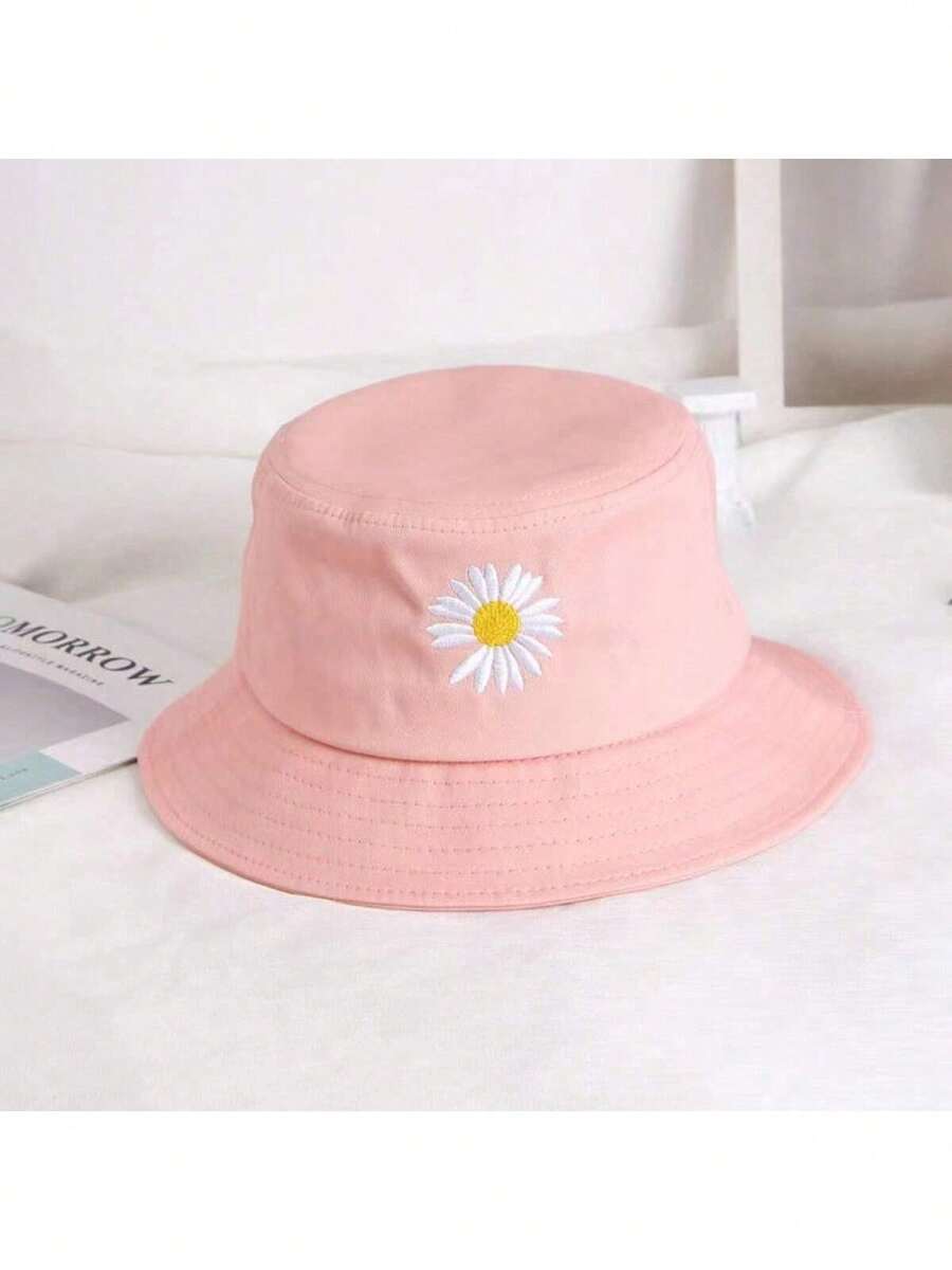 Women's Casual Bucket Hat Perfect Gift For Friends For Daily Wear - 羅莎 - 查看 1