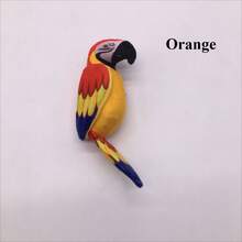 宠物纸质玩具、毛绒宠物咀嚼玩具、仿真鹦鹉狗玩具、逗猫棒、宠物互动娱乐玩具 - 彩色 - 查看 4