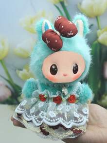 1 pièce Pour Labubu - Ensemble d'accessoires de vêtements de poupée mignonne, convenant aux vêtements de Labubu de 17 cm. Seuls les vêtements sont inclus, pas la poupée. Cadeau d'anniversaire, cadeau de Noël, cadeau de vacances.