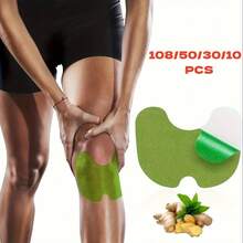 108/50/30/10PCS Mugwort Leaf Extraction Patches, Knee Pads Suitable For Knees, Back, Neck, Hands, Shoulders The Best Gift For Dad, Mom, Grandpa, Grandma
