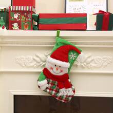 Chaussettes du Père Noël, chaussettes de Noël, sac cadeau, décorations de Noël, pendentif chaussettes pour sapin de Noël