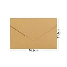 10-50 Stücke 16,2 x 11,3 cm klassische weiße schwarze Kraftpapier Fensterumschläge, kleine Karten/Notizhalter, für Hochzeitseinladungen, Geburtstagsparty Geschenke und Weihnachtsfeier