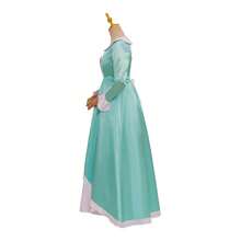 The Celestial Elegance Of Rosalina With This Stunning  Galaxy-Inspired Dress - 青碧色 - 查看 3