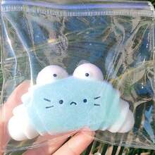 1pc Cute Squishable Cat Stress Relief Toy, Soft Squishy Squeeze Toy, Suitable For Party, Birthday, Christmas Gift, Comes With 1pc Dust Bag - Multicolor - View 7