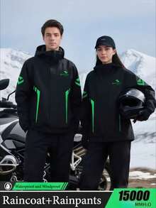 New Thickened Adult Portable Hooded Poncho Raincoat ,Motorcycle Raincoat Riding Fashion Rain Coat Thickened Rain Coat & Rain Pants Set Waterproof And Windproof Rain Jacket For Outdoor Activities Rain Coat For Men And Women Rain Poncho Wear-Resistant & Anti-Riot Rain Jacket Rain Poncho Multi Functional Rain Coat Cycling Traveling Climbing Breathable Rain Coat . Insulation,Galentines,Puppy,Carnival,Party Decorations,Spring Summer Picks,Brides Maid Gifts,Room,Bedroom Deccor,Bedroom Deccor,Beach,Travel,For Men,For Women,Vacation - Multicolor - View 13