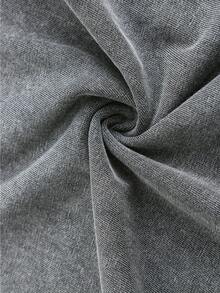 100% Pure Cotton  STRR Double-Sided Printed T-Shirt - Soft, Breathable, And Comfortable For Casual Wear - 灰色 - 查看 5