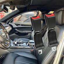 汽车安全带延长器，可调节安全带延长器，适用于儿童、孕妇和成人 - 彩色 - 查看 11