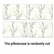 2pcs Floral Ruffle Pillowcase Set (Pillow Insert Not Included), Comfortable Breathable Soft Touch, Machine Washable, Suitable For Dorm, Bedroom, Hotel, All Seasons