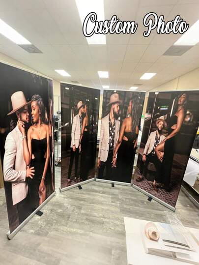 3pcs- Custom Banners, Personalized Wedding Photo Posters, Purchased Product Wedding Custom Banners, Personalized Custom Photo Polyester Banners, Wedding Welcome Signs, Custom Bride Wedding Decorations, Custom Welcome Printing,Home & Living,Haunt Your Home, Autumn Home Refresh, Xmas Decoration,Home Harmony