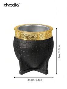 choxila 1pc Argentina Yerba Mate Cup, Stainless Steel Tea Gourd Mug, For Home Mate Tea - Mate Cup - View 10