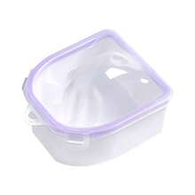 1/2/3 件手指形美甲卸甲碗套装，专业凝胶抛光浸泡碗，带角质层推刀和剥皮器，耐用的沙龙级美甲工具，用于丙烯酸/凝胶去除，非常适合家庭指甲护理和专业沙龙（圣诞节美甲套装、情人节美容礼物） - 彩色 - 查看 8