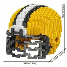 Football Hat Desk Decor, ABS Material, Gift For Football Fans, Birthday, Halloween, Christmas