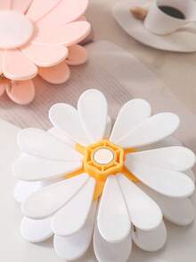 1pc Snack Sealing Clip, Personalized Daisy Petal Creative Design. 3D Magnetic Sealing Clip, Refrigerator Sticker, Food Bag Clip. - Multicolor - View 5