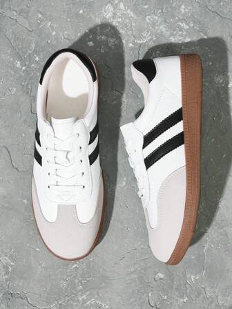 Zapatillas vintage alemanas para hombres | Zapatillas casuales de suela blanda | Inspiradas en el deporte retro clásico | Perfectas para uso diario, estilo campus y escapadas de fin de semana Estilo de los años 2000 Ideas para el Día de San Valentín