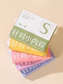 Amortals 360pcs Double Eyelid Tapes 24*2.5mm #Slanted Olive Shape Enlarging Eyes Invisible Eyelid Glue Tapes Lift Droopy Eyelids Long-Lasting, Suitable For Beginners, Makeup Artists, Gifts, Dates, Weddings, Christmas, Winter, Halloween, Thanksgiving, Graduation, Birthdays, Holidays, Y2K, Fashionable Women, Cosmetics, Beauty, Parties, Beach, Travel, Camping, Campus, Celebrations, Decorations, Rose Girl Cosplay, High-End Makeup,Makeup,Cheap,Room Decor,Vanity,Travel,Bedroom,Makeup Accessories - 無色 - 查看 11