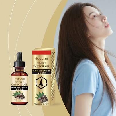 Dầu dưỡng tóc Castor Oil 50ml, giàu dưỡng chất, giúp tóc chắc khỏe, cải thiện tình trạng tóc khô và xơ rối, tăng độ mượt và bóng, giảm xơ rối, thúc đẩy sức khỏe da đầu và sự phát triển của tóc.