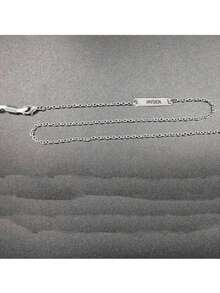 1pc Personalized Custom Name Glasses Chain, Custom Gold Name Tag Glasses Chain Accessories,Dainty Sunglasses Chain, Bohemian Face Mask Chain,Gold Chain Jewelry Valentine's Day Gifts Christmas Gifts - Multicolor - View 4