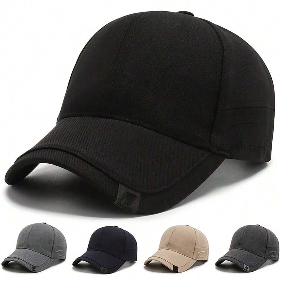 Men's Fashionable Sun-Shading Baseball Cap, Korean Style Casual Versatile Hat - Multicolor - View 1