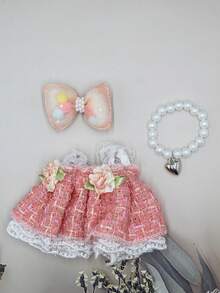 1 pièce Pour Labubu - Ensemble d'accessoires de vêtements de poupée mignonne, convenant aux vêtements de Labubu de 17 cm. Seuls les vêtements sont inclus, pas la poupée. Cadeau d'anniversaire, cadeau de Noël, cadeau de vacances.