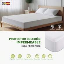 DISTRIBUX Mattress Protectors & Encasements - 135 x 190-200 cm - 查看 3