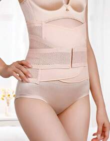 Women Waist Trainers - Apricot - View 1