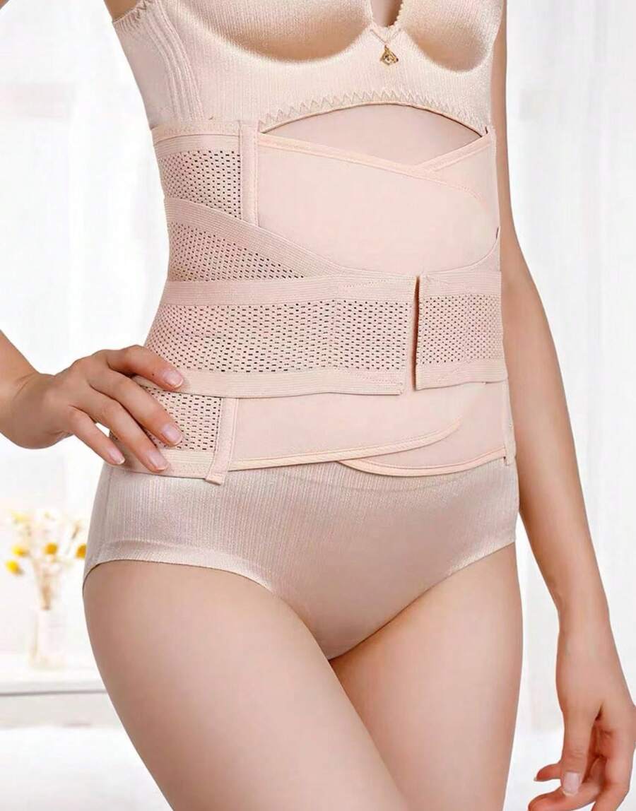 Women Waist Trainers - Apricot - View 1
