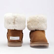 Moramora Camel White Girls' Boot - Camel - View 7