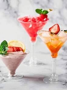 20 pezzi Eleganti bicchieri di plastica da 150ml per Martini - Perfetti per cocktail, champagne e dessert - Riutilizzabili, bicchieri da festa per matrimoni, San Valentino e altro