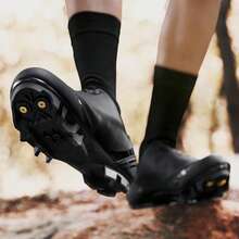 Unisex Cycling Shoes, Compatible With Mountain Bike Shoes, Fitness Shoes, Outdoor Sports Shoes, Outdoor Cycling Shoes - Black - View 4