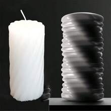 1 件最优惠蜡烛制作用品 - 可重复使用的蜡烛模具、手工 DIY、创意礼品 - 彩色 - 查看 10