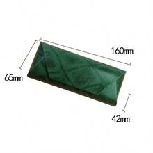 1 件便携式手工 PU 眼镜盒，时尚眼镜/太阳镜盒