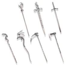 2025 New Alloy Sickle Hairpin Cute Dragon Hair Accessory, Bun Extension, Hair Bun Maker, Bun Hair Piece, Hair Styling Pins, Pins For Hair, Bobby Pins - Multicolor - View 11