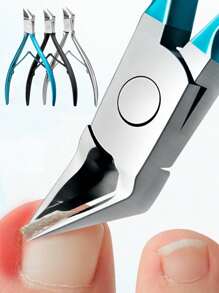 Ultra Sharp Precision Nail Clippers - Professional Grade Thick Nail Trimmer And Edge Trimmer For Ingrown Nails, With Cuticle Pusher And Cuticle Nipper, Home Manicure And Pedicure Care, Easy To Use And Clean, Callus Remover Clipper, Professional Stainless Steel Cutting Pliers. - Multicolor - View 9