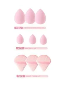 50件套化妆刷套装，化妆刷和海绵套装，美妆工具套装，混合化妆美妆工具，包括：25支化妆刷、1个化妆包、5个美妆蛋、5个粉扑、5个迷你美妆蛋、5个迷你指套粉扑、1个发带、2个腕带、1个清洁工具、化妆刷套装、化妆刷套装、化妆刷套装、完整化妆套装、化妆刷套装、化妆刷套装、化妆礼品套装、套装、赠品、专业化妆刷、完整化妆套装 - 粉色 - 查看 18