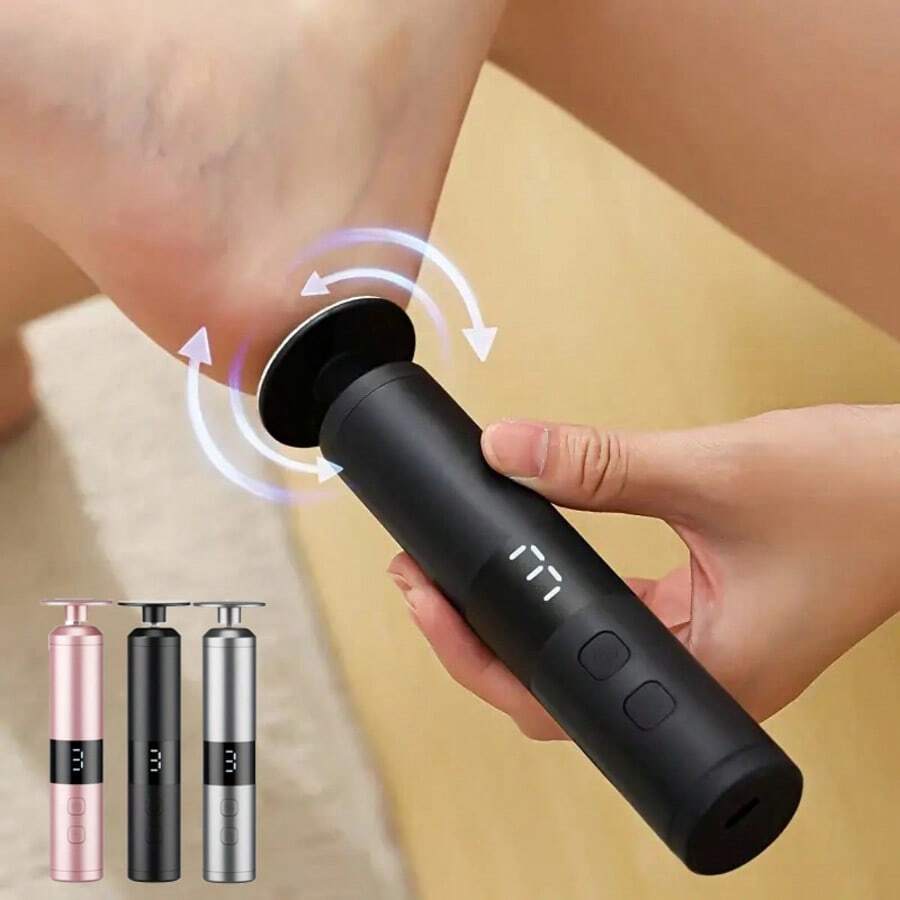1pc Rechargeable Electric Foot Polisher, Thick Leather Foot Polishing Device, Foot Polisher