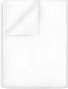Weiches Bettlaken aus gebürsteter Mikrofaser, Bettwäsche in Premiumqualität, atmungsaktives, hypoallergenes Bettlaken, Einzel-, Doppel-, Full-, Queen- und Kingsize-Bett, Größe 90 cm, 105 cm, 135 cm, 150 cm, 180 cm (ohne Kissenbezug) - Weiss - Übersicht 5