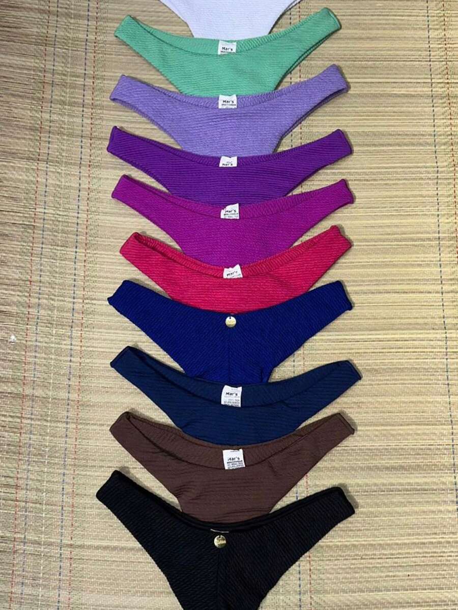 Biquíni Cortininha Asa Delta, Semi Fio Duplo, Tecido Power