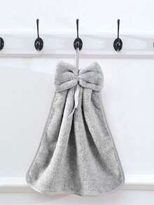 1 件简约纯色蝴蝶结手巾，超柔软吸水个性化毛巾，浴室装饰，浴室配件，多用途多功能毛巾 - 彩色 - 查看 14