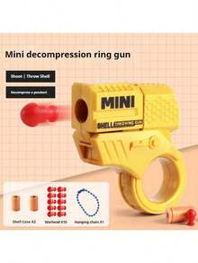 1 套秘密特工戒指 - 减压玩具 - 旋转环玩具 - 逼真 - 可发射玩具 - 生日礼物 - 复活节礼物 - 完美礼物 - 礼品 - 玩具 - 复活节