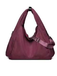 bolsa de ombro esportiva feminina - Vinho - Visão 1