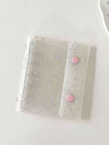 M5卡片相册 透明全息明星卡片相册 适合爱豆照片卡收藏 3寸卡片DIY相册 开学必备文具 (产品相册，略显粗糙，谨慎购买) - 彩色 - 查看 8