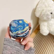 Sam Sung Galaxy Buds Marble-TPU Case For Buds 2/Pro/Pro 2/Live/FE Scratch-Resistant & Anti-Slip Texture Sleek & Stylish + Detachable Carabiner - Multicolor - View 50