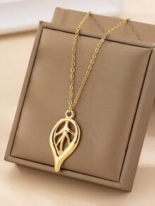 1pc European & American Style Exaggerated Geometric Asymmetrical Multi-Layer Necklace